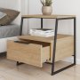 HANAH HOME Noćni stočić Pal Oak v2 - slika 2