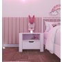 HANAH HOME Noćni stočić Duru 1600 35 White - slika 1