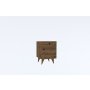 HANAH HOME Noćni stočić Pila Walnut - slika 3
