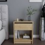 HANAH HOME Noćni stočić Sheridan Oak - slika 1