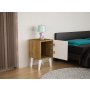 HANAH HOME Noćni stočić Bellini v1 White Walnut - slika 2