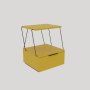HANAH HOME Noćni stočić Tekoba Yellow - slika 2