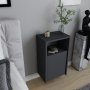HANAH HOME Noćni stočić Carlin Anthracite - slika 2