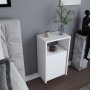 HANAH HOME Noćni stočić Carlin White - slika 2
