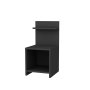 HANAH HOME Noćni stočić Ullman Anthracite - slika 4