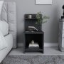HANAH HOME Noćni stočić Ullman Anthracite - slika 1