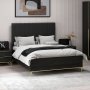 HANAH HOME Bračni krevet Elevate 160 x 200 Black - slika 1
