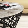 HANAH HOME Sto za dnevnu sobu Stil White Marble - slika 3