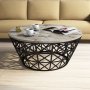 HANAH HOME Sto za dnevnu sobu Stil White Marble - slika 1