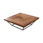 HANAH HOME Sto za dnevnu sobu Cora Walnut - slika 1