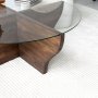 HANAH HOME Sto za dnevnu sobu Amphora Walnut - slika 4