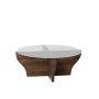 HANAH HOME Sto za dnevnu sobu Amphora Walnut - slika 1
