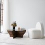 HANAH HOME Sto za dnevnu sobu Amphora Walnut - slika 2