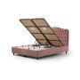 HANAH HOME Bračni krevet Vassi 140 x 200 Dusty Rose - slika 2