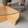HANAH HOME Sto za dnevnu sobu Amphora Teak - slika 4
