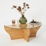 HANAH HOME Sto za dnevnu sobu Amphora Teak - slika 5