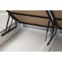 HANAH HOME Bračni krevet Vassi 140 x 200 Grey - slika 3