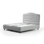 HANAH HOME Bračni krevet Vassi 140 x 200 Grey - slika 1