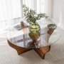 HANAH HOME Sto za dnevnu sobu Amphora Chestnut - slika 4