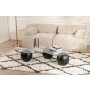 HANAH HOME Sto za dnevnu sobu Sphere Black - slika 1