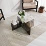 HANAH HOME Sto za dnevnu sobu Glory Walnut - slika 5