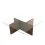 HANAH HOME Sto za dnevnu sobu Glory Walnut - slika 1