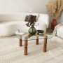 HANAH HOME Sto za dnevnu sobu Kei Walnut - slika 3