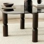 HANAH HOME Sto za dnevnu sobu Kei Anthracite Fume - slika 4