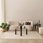 HANAH HOME Sto za dnevnu sobu Kei Anthracite - slika 3