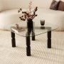 HANAH HOME Sto za dnevnu sobu Kei Anthracite - slika 1