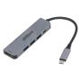 DAHUA TC35 Docking station 5u1, USB-C 3.1 na 1xHDMI, 3xUSB 3.0, 1xPD - slika 1