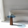 HANAH HOME Sto za dnevnu sobu Thales Walnut Blue - slika 2