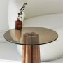 HANAH HOME Sto za dnevnu sobu Thales Bronze Walnut - slika 4