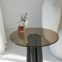 HANAH HOME Sto za dnevnu sobu Thales Black Bronze - slika 4