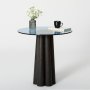 HANAH HOME Sto za dnevnu sobu Thales Black Blue - slika 5