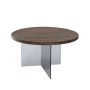 HANAH HOME Sto za dnevnu sobu Serenity Walnut Dark Grey - slika 1