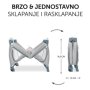 Hauck Prenosivi krevetac za bebe Sleep n Play Go Plus, Dusty Blue - slika 3