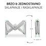 Hauck Prenosivi krevetac za bebe Dream n Play, Plus Mint - slika 3