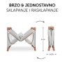 Hauck Prenosivi krevetac za bebe Dream n Play, Plus Cork - slika 3