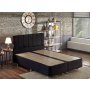 HANAH HOME Bračni krevet Ela Double Black (180 x 200) - slika 1