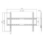 Xwave 37/70 Fix Nosač za TV 37-70'', do 35 kg - slika 5