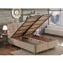 HANAH HOME Bračni krevet Polo Light Brown (150 x 200) - slika 2