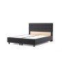 HANAH HOME Bračni krevet Motya 150 x 200 Anthracite - slika 1