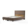 HANAH HOME Bračni krevet Orina 140 x 200 Brown - slika 1