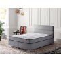HANAH HOME Bračni krevet Silver Grey (160x200) - slika 1