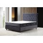 HANAH HOME Bračni krevet Sonata Set 160 x 200 v3 Anthracite - slika 1