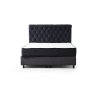 HANAH HOME Bračni krevet Sonata Set 140 x 200 v3 Anthracite - slika 5