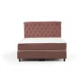HANAH HOME Bračni krevet Sonata Set 140 x 200 v3 Dusty Rose - slika 5