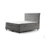 HANAH HOME Bračni krevet Sonata Set 140 x 200 v2 Grey - slika 2