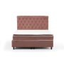 HANAH HOME Bračni krevet Sonata Set 140 x 200 v2 Dusty Rose - slika 5